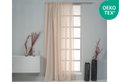 Κουρτίνα Easy Home Saggita 300X270cm Μπεζ με Τρέσα