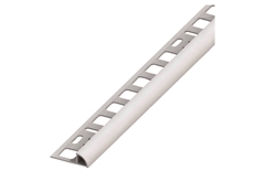 Προστατευτικό Προφίλ Πλακιδίων Alfer 10mm-1Μ PVC Λευκό
