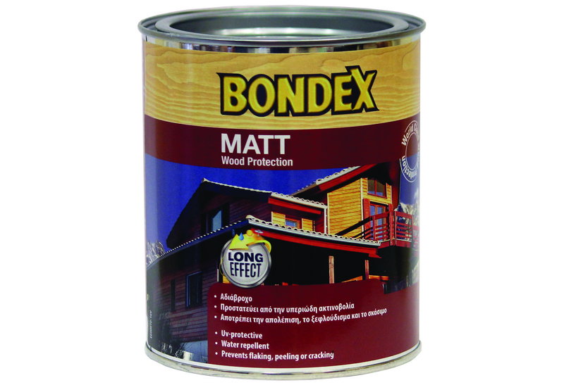 Βερνίκι Ξύλου Bondex Matt Έβενος 750ml