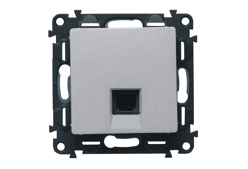 Πρίζα Δικτύου RJ45 Legrand Valena Life Ασημί