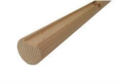 Κουπαστή Στρογγυλή Πεύκης 1.95Μ Φ.4.5cm