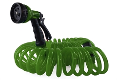 Σετ Λάστιχο Ποτίσματος Home&Camp Spiral 10m Πράσινο