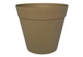 Γλάστρα Telcom Chicago Φ25x22cm Taupe
