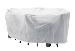 Κάλυμμα Τραπεζιού Home&Camp Μ165xΠ100xΥ70cm Λευκό