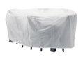 Κάλυμμα Τραπεζιού Home&Camp Μ165xΠ100xΥ70cm Λευκό