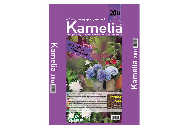 Φυτόχωμα Kamelia 20lt για Οξύφυλλα