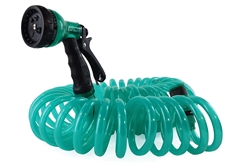 Σετ Λάστιχο Ποτίσματος Home&Camp Spiral 10m Τυρκουάζ