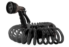 Σετ Λάστιχο Ποτίσματος Home&Camp Spiral 10m Μαύρο