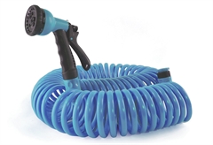 Σετ Λάστιχο Ποτίσματος Home&Camp Spiral 15m Μπλε
