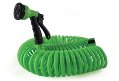 Σετ Λάστιχο Ποτίσματος Home&Camp Spiral 15m Πράσινο