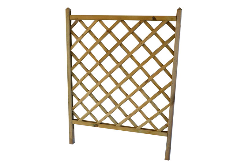 Καφασωτό Παραλληλόγραμμης Γλάστρας 110X120cm