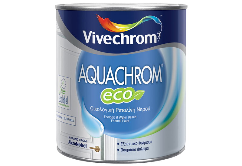 Ριπολίνη Vivechrom Aquachrom Eco Βάση D 2.25lt Γυαλιστερό