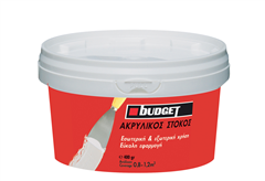 Στόκος Budget Acrylic Putty 0.4 Kg Ακρυλικός