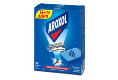Εντομοαπωθητικές Ταμπλέτες Aroxol 15+15 Δώρο