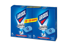 Εντομοαπωθητικές Ταμπλέτες Aroxol Mat 1+1 Δώρο