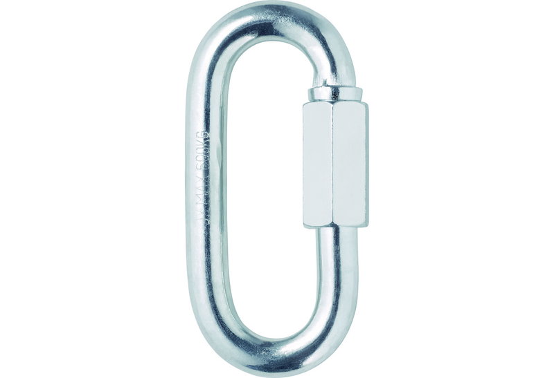 Καραμπινέρ με Βιδωτή Ασφάλεια 10mm Γαλβανιζέ 2,7X4,3X9 cm