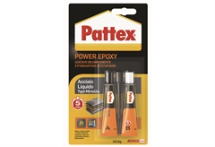 Εποξική Κόλλα Pattex Power Epoxy Metal 2x11ml/2x15g 2 Συστατικών Σωληνάρια