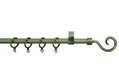 Κουρτινόβεργα Central Home Γάντζος Επεκτεινόμενη Φ9/12mm 60/120cm Μπρονζέ
