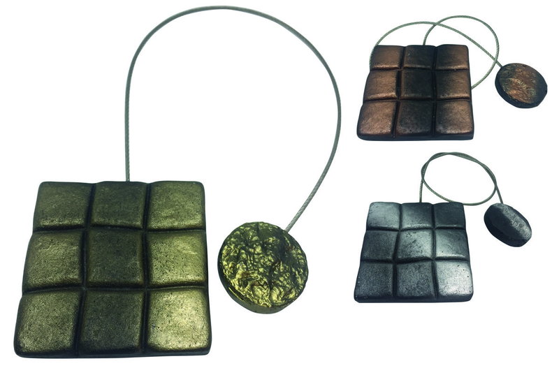 Διακοσμητικό Κουρτίνας Μαγνητάκι Stone Design σε Διάφορες Αποχρώσεις
