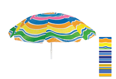 Ομπρέλα Θαλάσσης Colors Φ.180cm σε Διάφορες Αποχρώσεις