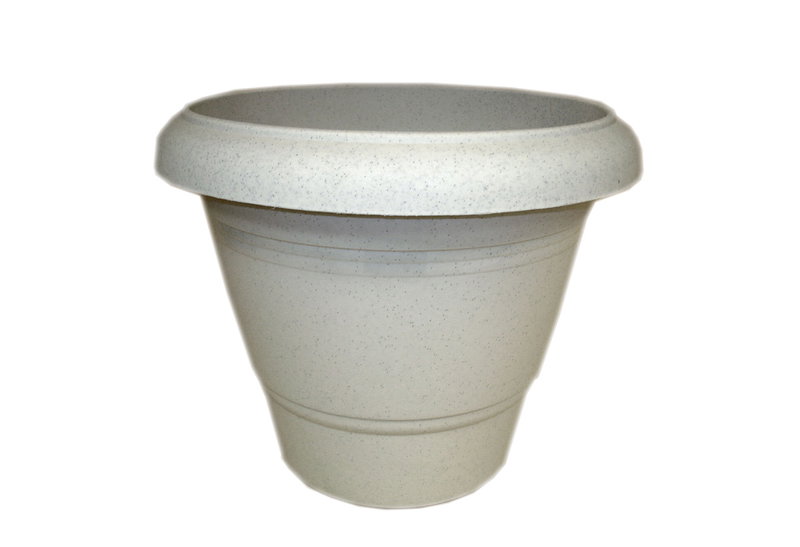 Γλάστρα Plastona Festone Φ45x37cm Γρανίτης