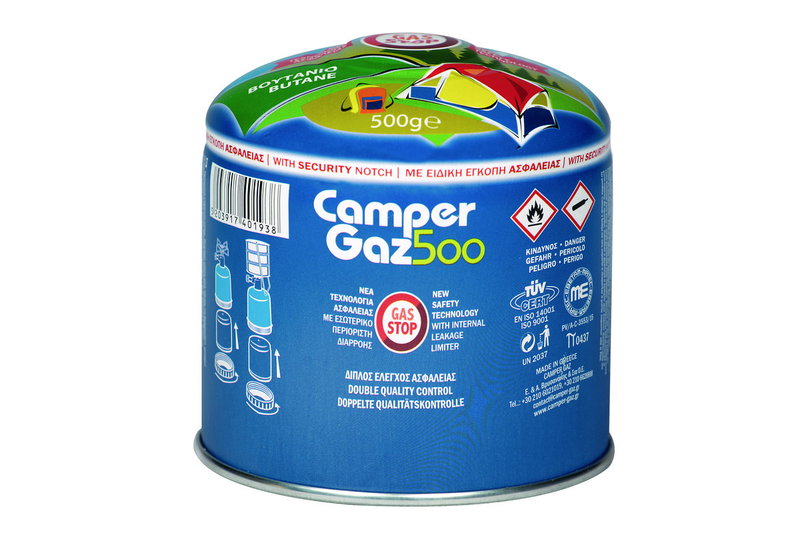 Φιαλίδιο Camper Gas 500Gr Stop