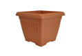 Γλάστρα Plastona Corfu Μ40xΠ40xΥ33cm Terracotta