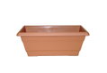 Ζαρντινιέρα Plastona Festone Μ40xΠ20xΥ16cm Κεραμιδί