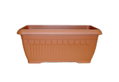 Ζαρντινιέρα Plastona Αθηνά Μ80xΠ38xΥ31cm Κεραμιδί