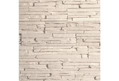 Επένδυση Τοίxου Γύψος Oslo 57.5x15cm Λευκή