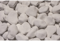 Βότσαλο Λευκό 8-12cm 23kg