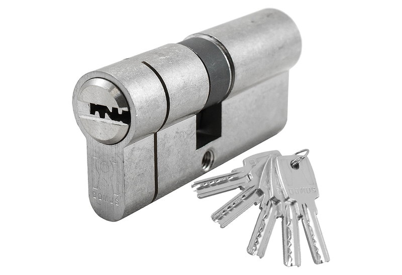 Domus Econ Κύλινδρος Ασφαλείας 75mm (30-45) Nickel 21075K