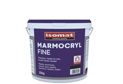 Ακρυλικός Έτοιμος Σοβάς Isomat Marmocryl Fine 1mm Λευκός 25Kg