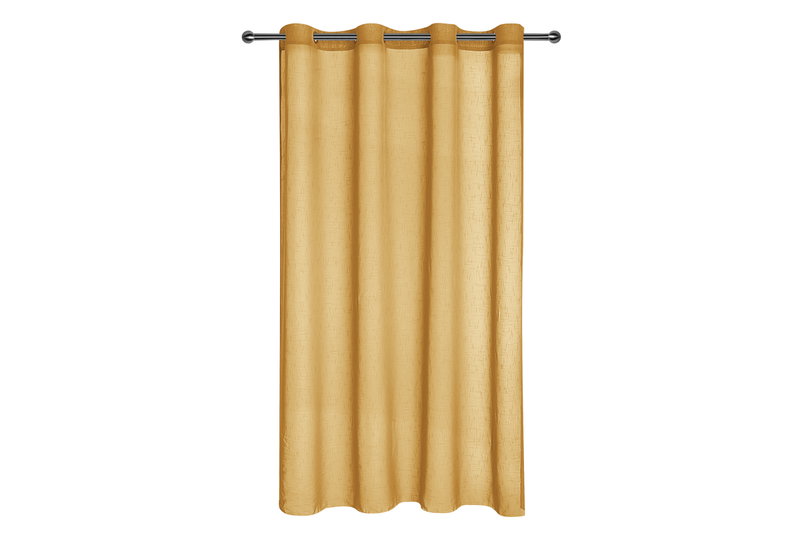 Κουρτίνα Easy Home Lyon 250x140cm Μπεζ με Τρουκς