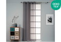 Κουρτίνα Easy Home Leo 260x140cm Ανθρακί με Τρουκς