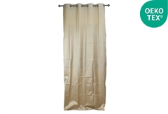 Κουρτίνα Easy Home Corpus 260X140cm Εκρού Ταφτάς με Τρουκς