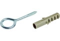 Βιδοθηλιά Lux 30X4mm με Βύσμα Σετ 4 Τεμαχίων
