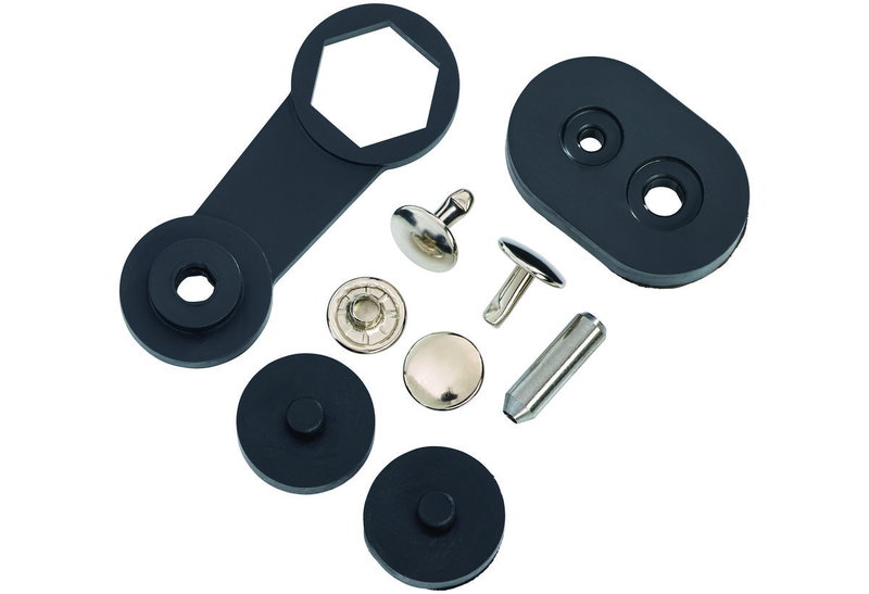 Σετ Ροδέλες και Πριτσίνια 3X11mm Νίκελ 8 Τεμαχίων