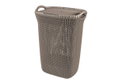 Καλάθι Άπλυτων Curver Knit 57L Καφέ