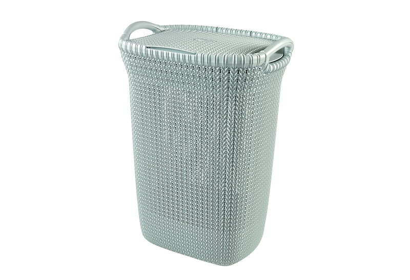 Καλάθι Άπλυτων Curver Knit 57L Γαλάζιο