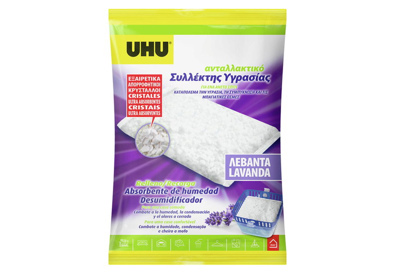 Ανταλλακτικό Συλλέκτη Υγρασίας UHU Airmax Lavender 450gr