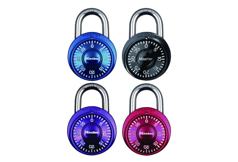 Λουκέτο Master Lock Μίνι 38mm Σταθερού Συνδυασμού σε 4 Αποχρώσεις