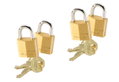 Λουκέτο Μπρούτζινο Master Lock 40mm Σετ 3+1 Δώρο