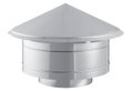Καπέλο Καπνοδόχου Inox Φ.120mm Αντιανεμικό