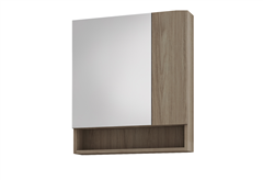 Καθρέπτης Επίπλου Μπάνιου Drop Vista Wood Cut 65cm