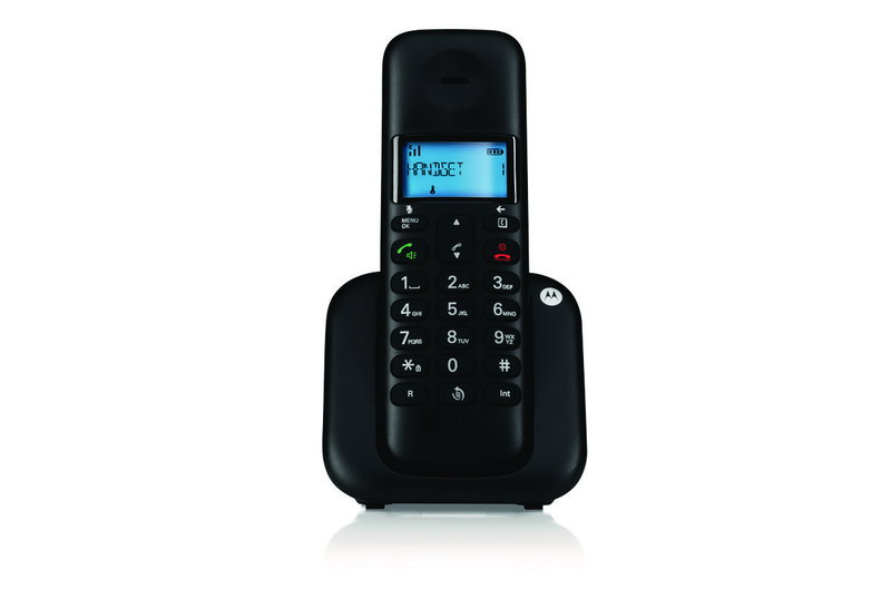Motorola T301 Ασύρματο Τηλέφωνο Μαύρο