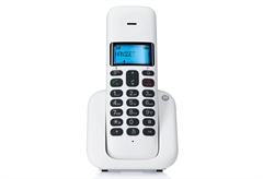 Motorola T301 Ασύρματο Τηλέφωνο Λευκό