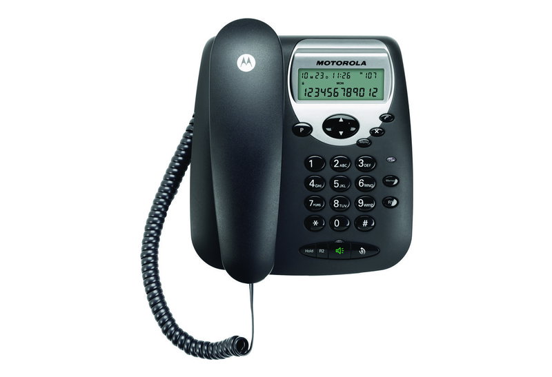 Motorola CT2 Ενσύρματο Τηλέφωνο Μαύρο