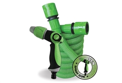 Σετ Λάστιχο Ποτίσματος Home&Camp Aquastrech Platinum 5-15m Πράσινο