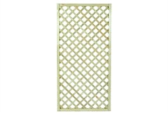 Καφασωτό Ξύλινο Διαγώνιο 180X90cm με Μάτι 6X6cm